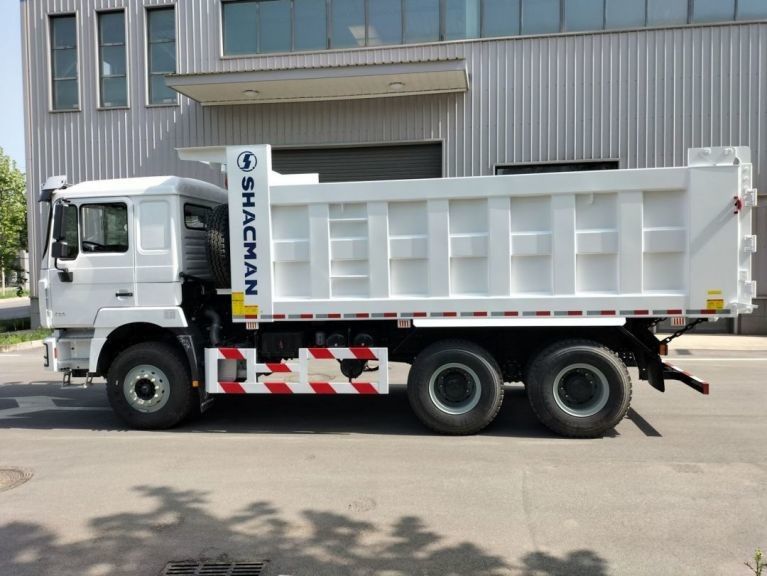 SHACMAN F3000 Dump Truck 6x4 430 Euro II Tipper Putih 10 Ban Tipper dengan 5200