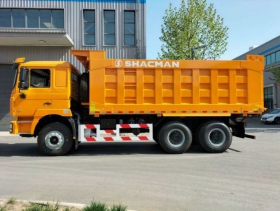 New Heavy Duty SHACMAN F3000 Tipper Dump Truck 6x4 380 EuroII Kuning 10 Roda