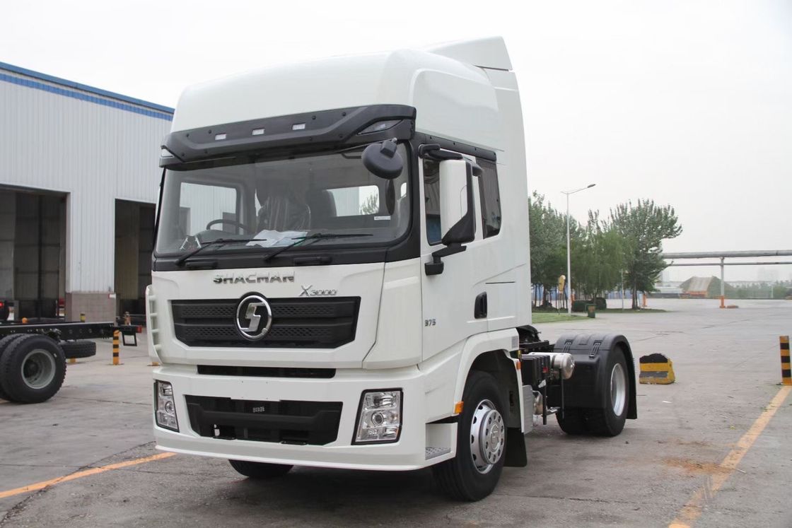 SHACMAN Kualitas Tinggi Traktor Truk X3000 4X2 Mesin Diesel 375HP Euro V 30-40ton Transportasi logistik Traktor Truk