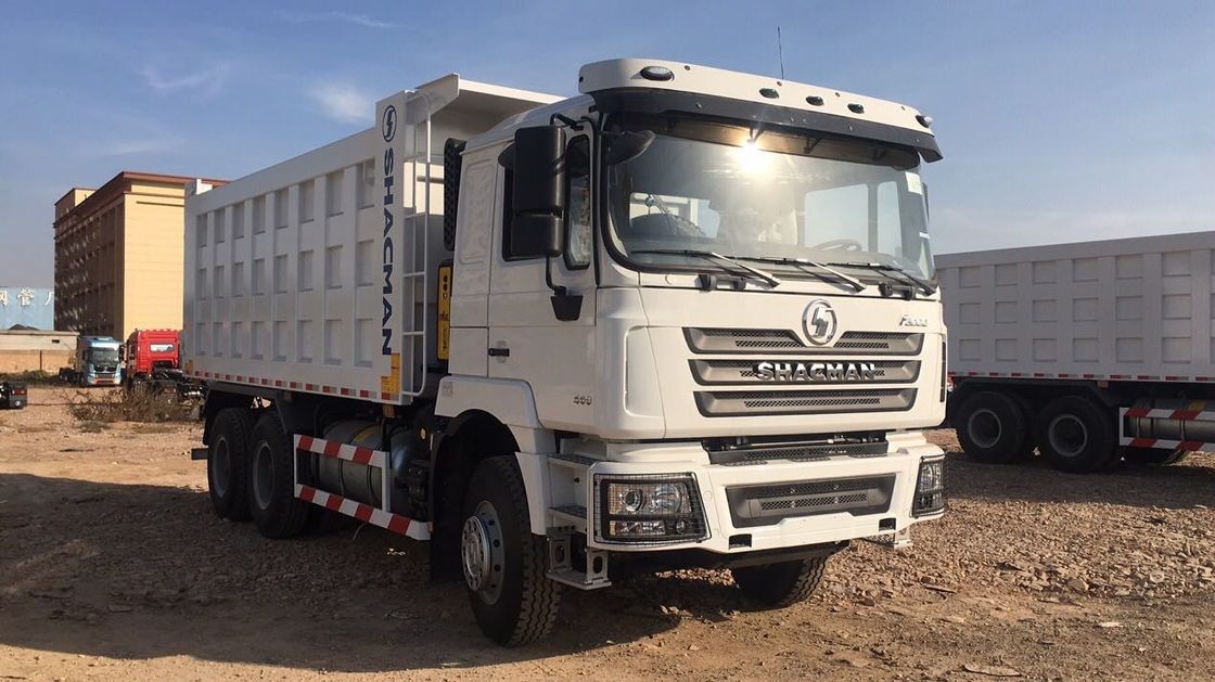 SHACMAN 3 Axle Tipper Dump Truck H3000 6x4 400HP EuroII 50Ton Tiga Axle Dump Truck