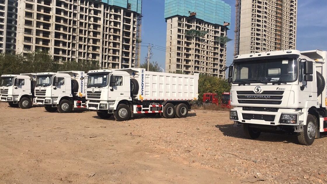 SHACMAN 3 Axle Tipper Dump Truck H3000 6x4 400HP EuroII 50Ton Tiga Axle Dump Truck