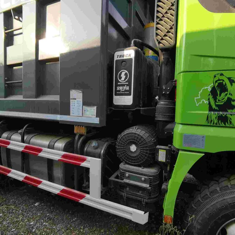 Ban Super Tunggal Truk dump berat Mesin Diesel roda 170 inci Panjang 25 kaki