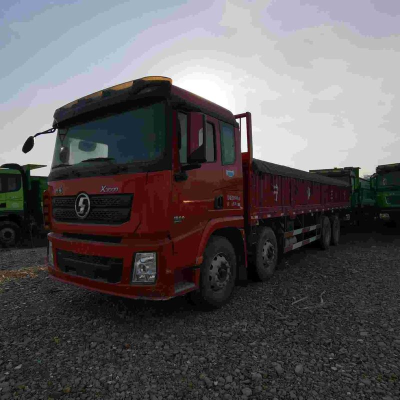 SHACMAN X3000 truk truk 6x4 340hp Euro II Putih 10 roda truk