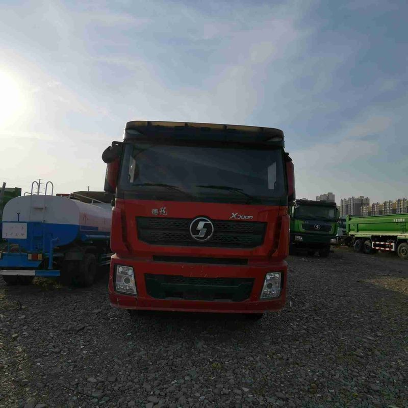 SHACMAN X3000 truk truk 6x4 340hp Euro II Putih 10 roda truk