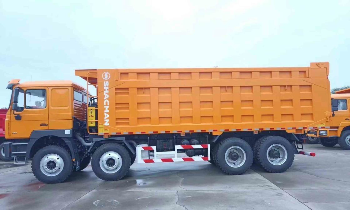 SHACMAN 3 Axle Dump Truck F3000 8x4 430HP EuroII 25 Ton Tiga Axle Dump Truck