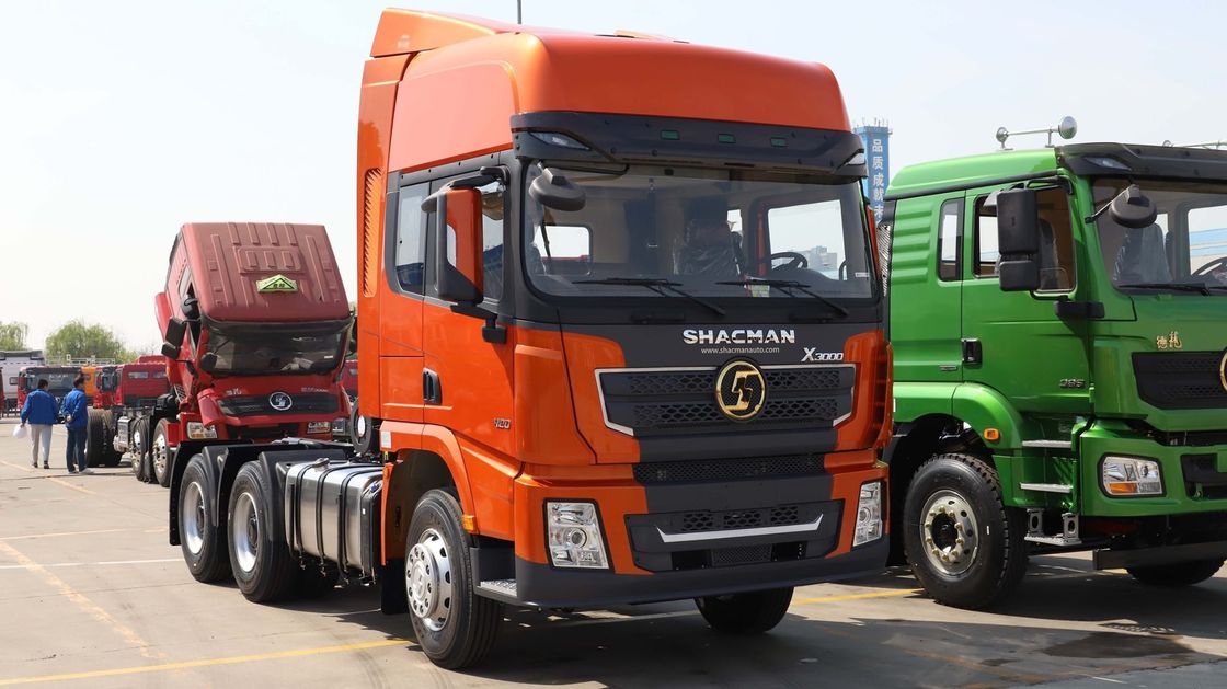 Cummins 420hp 10 Roda 6X4 SHACMAN X3000 Traktor Truk Kepala Untuk dijual