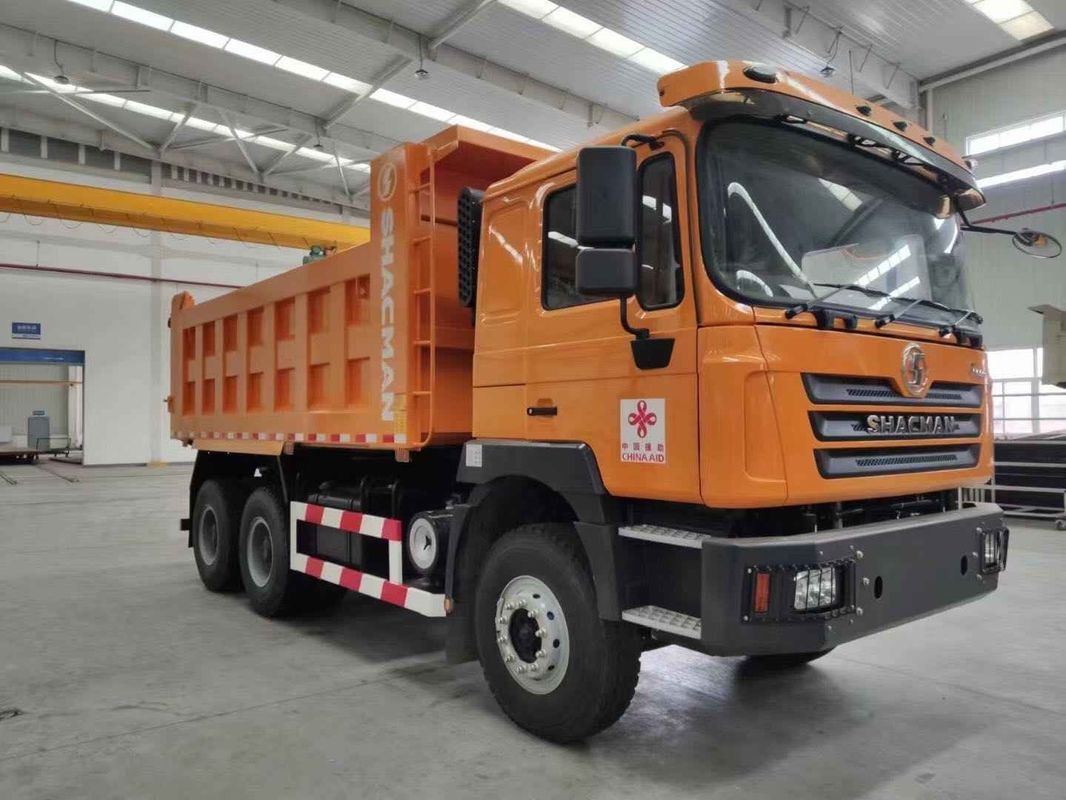 SHACMAN F3000 380HP 6x4 Traktor Truk EuroII 10 Roda Dump Truck Mesin WEICHAI