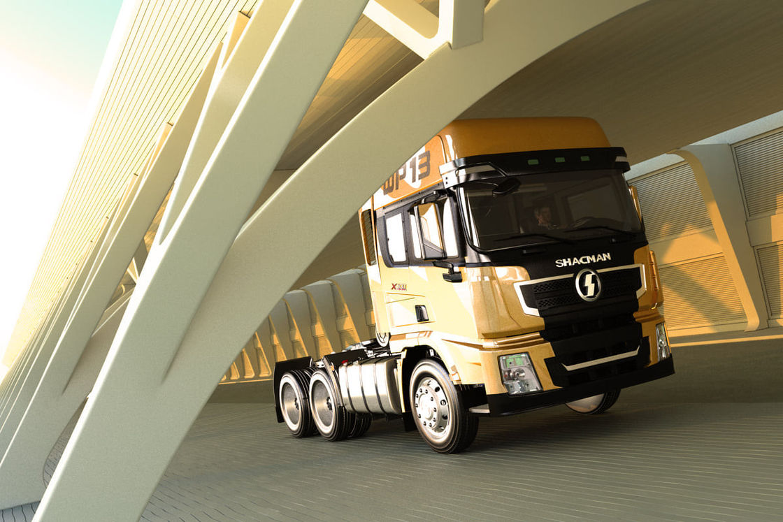 SHACMAN X3000 6X4 4x2 Traktor Truk Untuk Aljazair 10 Roda Cummins 420HP Untuk Dijual