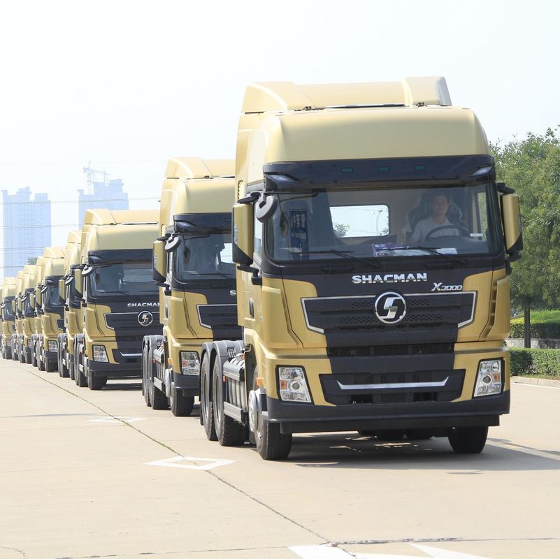 SHACMAN X3000 6X4 4x2 Traktor Truk Untuk Aljazair 10 Roda Cummins 420HP Untuk Dijual