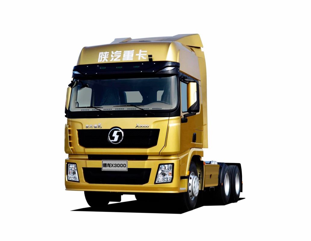 SHACMAN X3000 6X4 4x2 Traktor Truk Untuk Aljazair 10 Roda Cummins 420HP Untuk Dijual