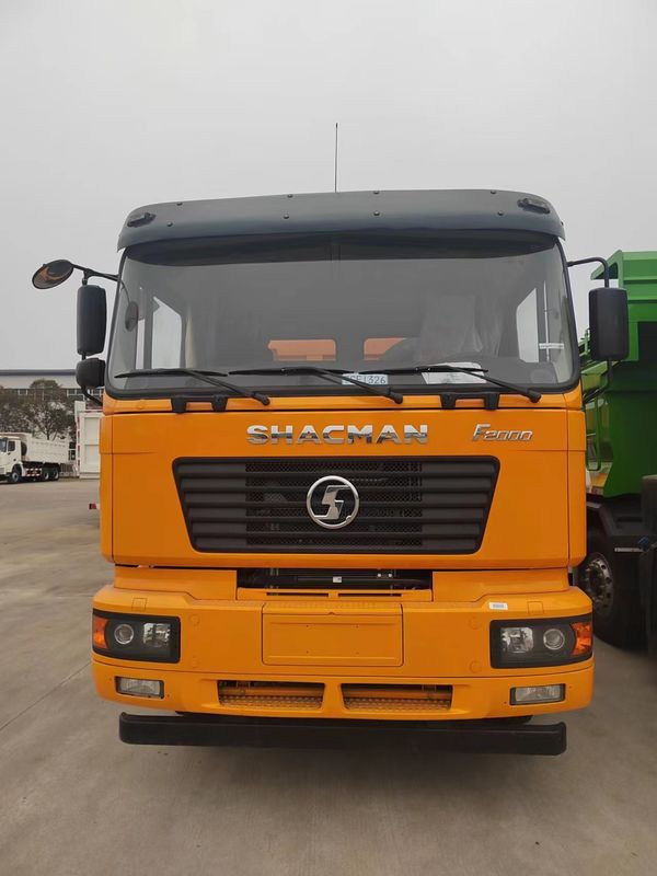 10 Wheel Tipper Truck F2000 Left Hand Drive 6x4 Dump Truck SHACMAN Mesin Diesel WP10.290E32