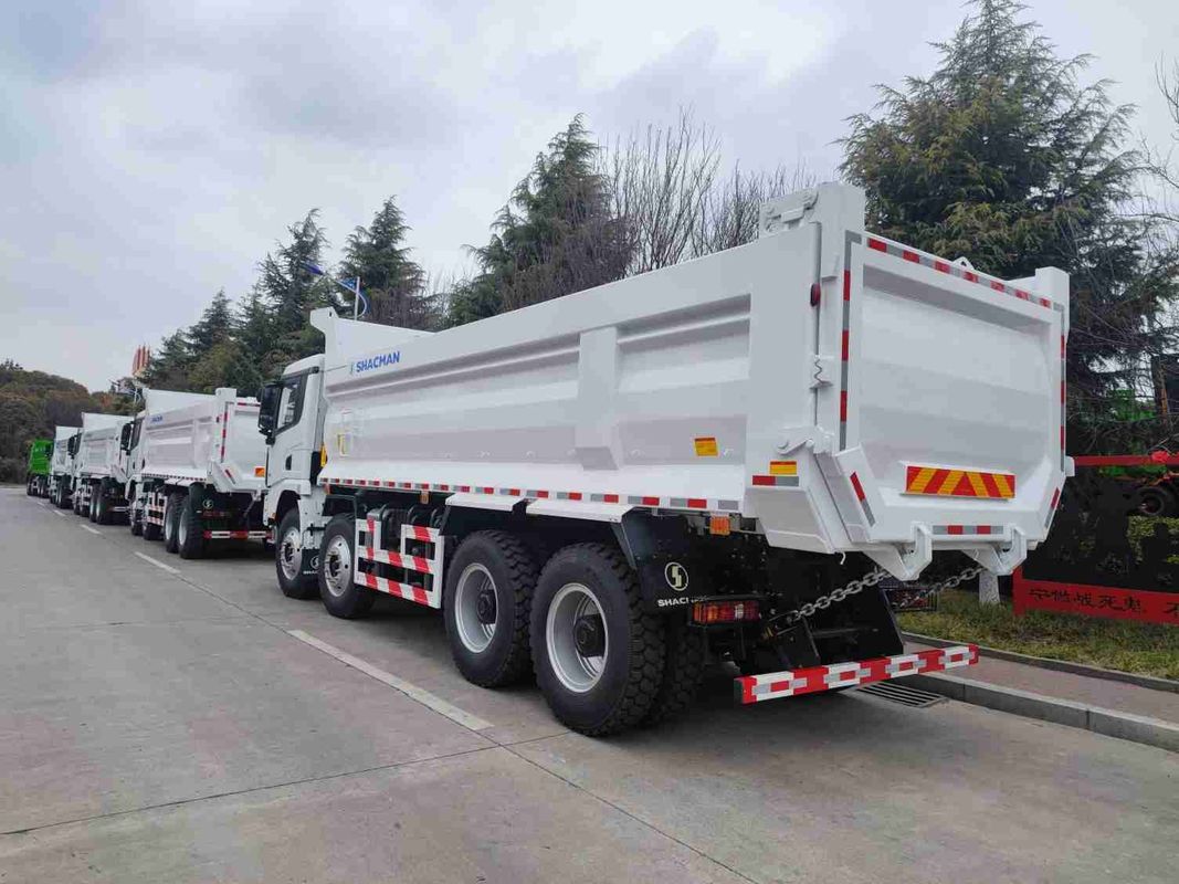 450HP Pabrik Jual Langsung Shacman X3000 8 * 4 Truk Tipper Baru 12 Wheeler Dump Truck