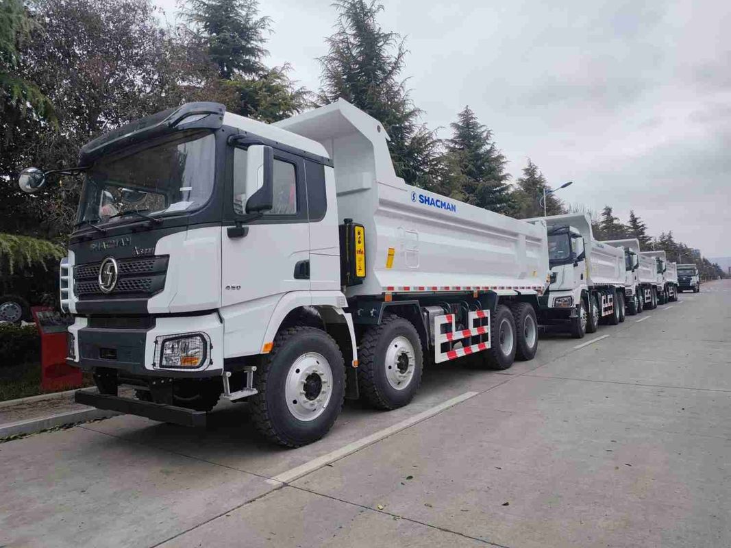 450HP Pabrik Jual Langsung Shacman X3000 8 * 4 Truk Tipper Baru 12 Wheeler Dump Truck