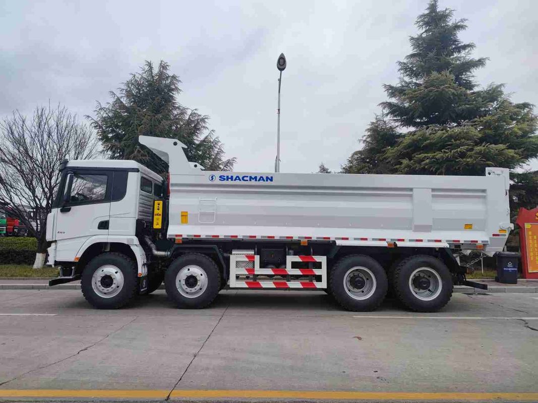 450HP Pabrik Jual Langsung Shacman X3000 8 * 4 Truk Tipper Baru 12 Wheeler Dump Truck