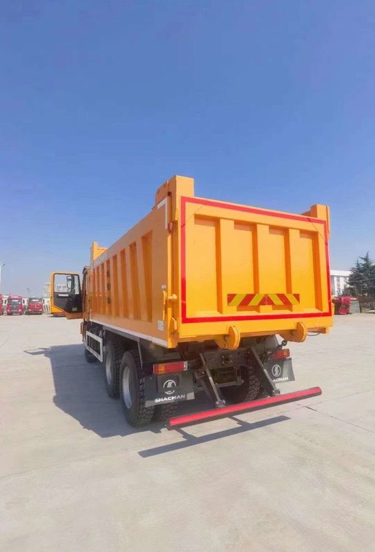 CUMMINS Mesin Diesel SHACMAN Truk dump berat 25 Ton muatan X3000 6x4 420 EuroIII