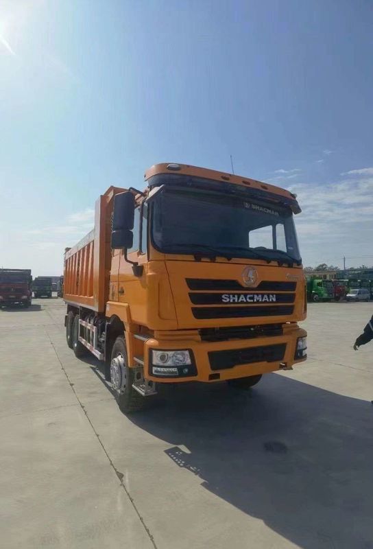 CUMMINS Mesin Diesel SHACMAN Truk dump berat 25 Ton muatan X3000 6x4 420 EuroIII