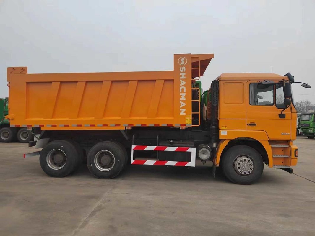 CUMMINS Mesin Diesel SHACMAN Truk dump berat 25 Ton muatan X3000 6x4 420 EuroIII