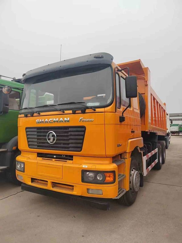 CUMMINS Mesin Diesel SHACMAN Truk dump berat 25 Ton muatan X3000 6x4 420 EuroIII