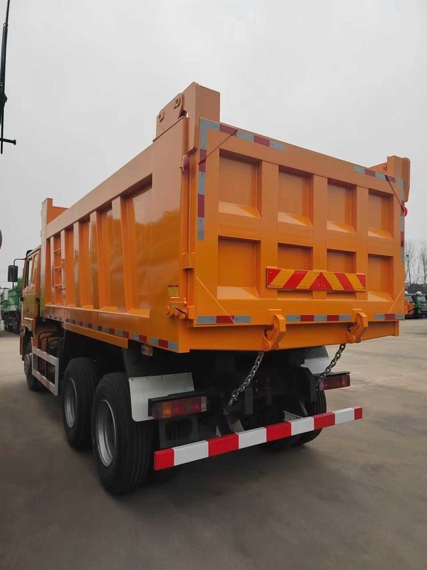 CUMMINS Mesin Diesel SHACMAN Truk dump berat 25 Ton muatan X3000 6x4 420 EuroIII