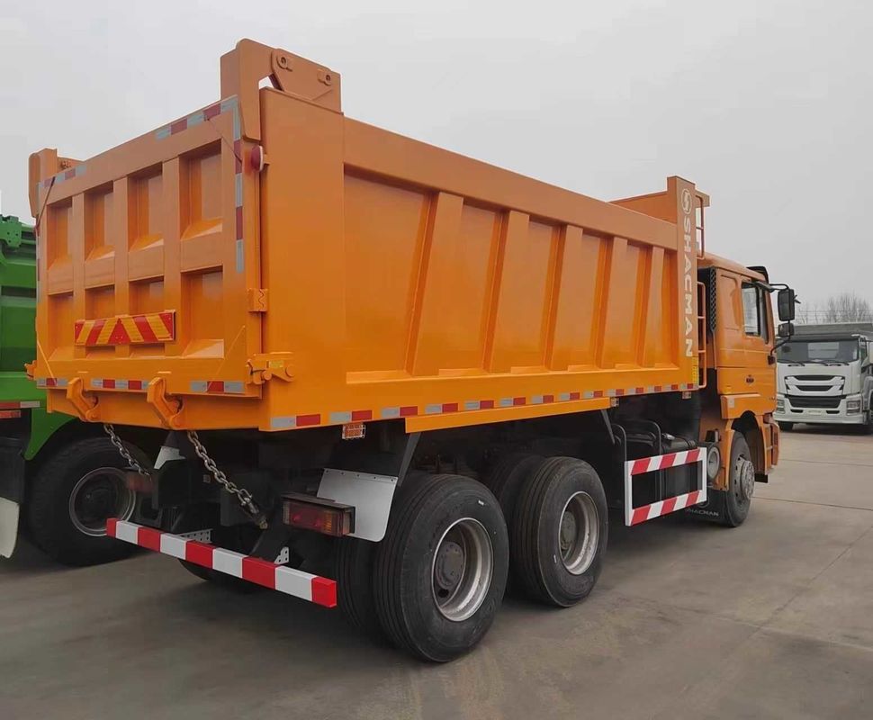 CUMMINS Mesin Diesel SHACMAN Truk dump berat 25 Ton muatan X3000 6x4 420 EuroIII