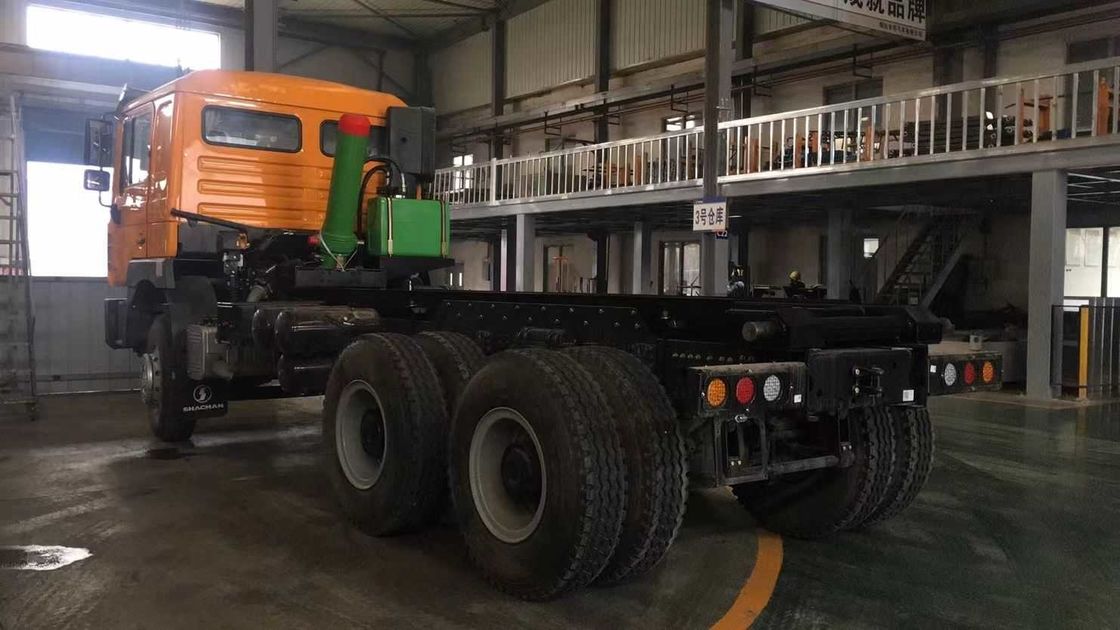 CUMMINS Mesin Diesel SHACMAN Truk dump berat 25 Ton muatan X3000 6x4 420 EuroIII