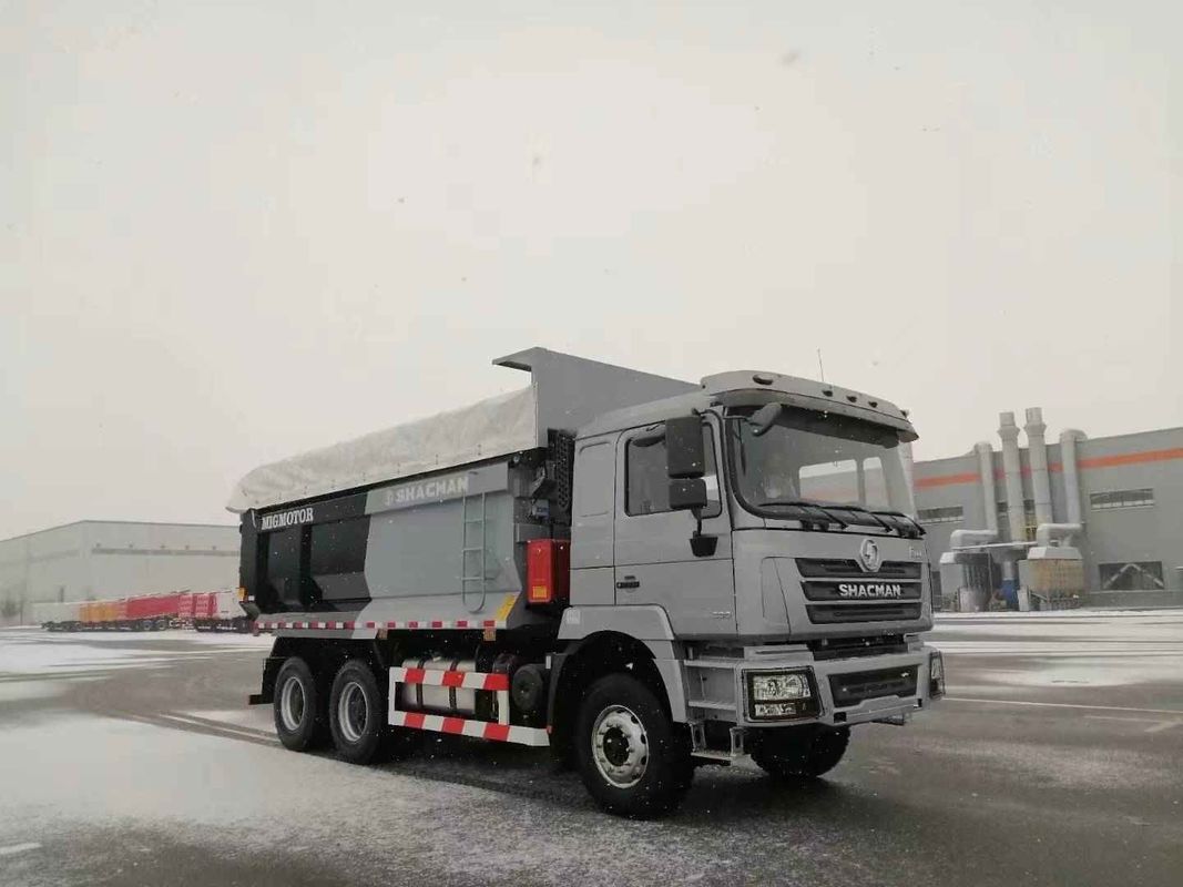 CUMMINS Mesin Diesel SHACMAN Truk dump berat 25 Ton muatan X3000 6x4 420 EuroIII
