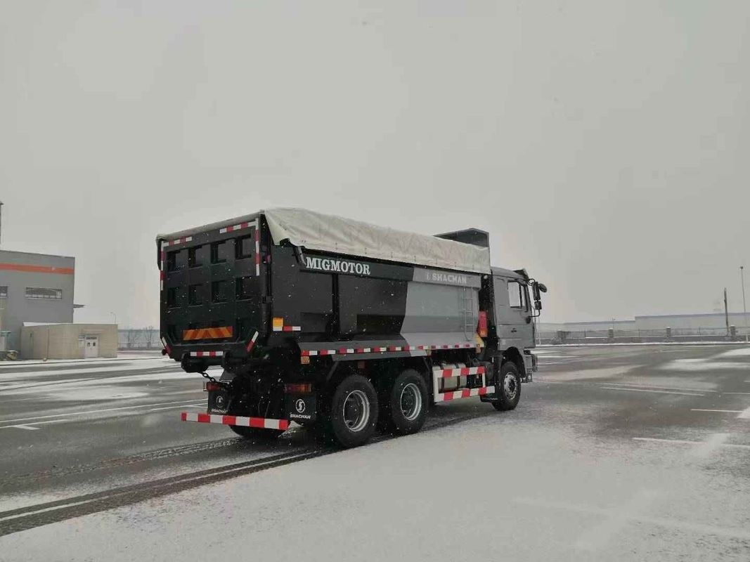 CUMMINS Mesin Diesel SHACMAN Truk dump berat 25 Ton muatan X3000 6x4 420 EuroIII