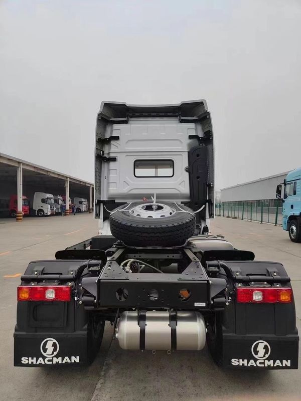 Manual Gear-pergantian 10 Wheelers Traktor Truk SHACMAN 430hp X3000 4x2 Double Sleeper Kabin Kepala Traktor
