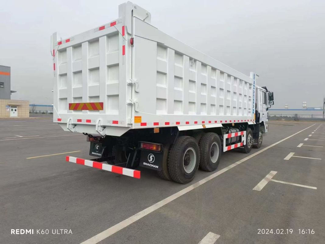 450HP Pabrik Jual Langsung Shacman X3000 8 * 4 Truk Tipper Baru 12 Wheeler Dump Truck