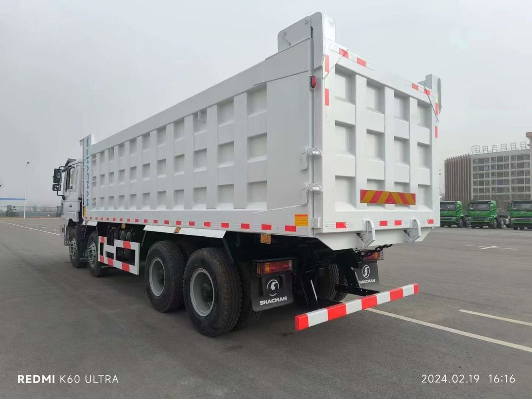 450HP Pabrik Jual Langsung Shacman X3000 8 * 4 Truk Tipper Baru 12 Wheeler Dump Truck