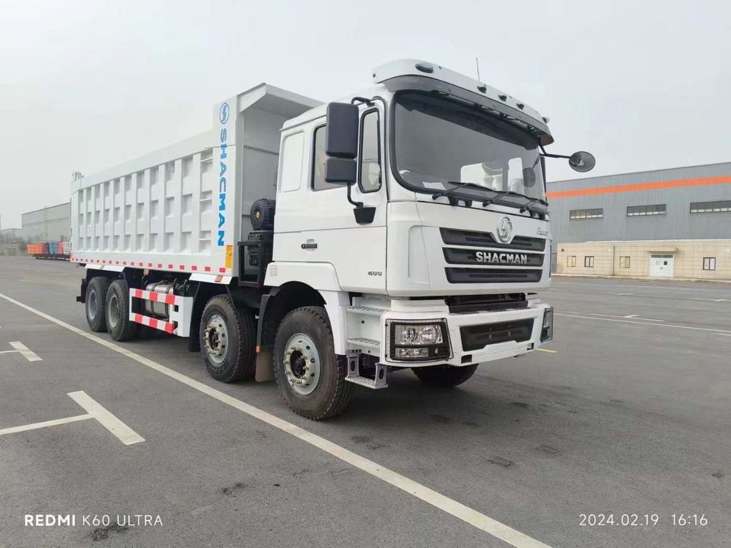 450HP Pabrik Jual Langsung Shacman X3000 8 * 4 Truk Tipper Baru 12 Wheeler Dump Truck