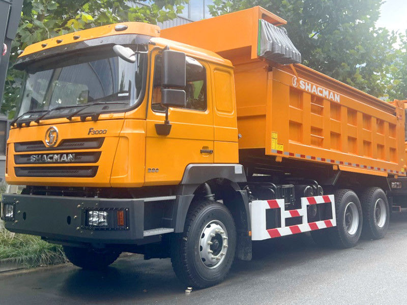 Aurora White Heavy Dump Truck dengan MAN 2*16 T Double-stage Axle dan φ430 Diaphragm Spring Clutch