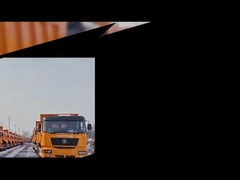 SHACMAN F3000 Dump Truck 6x4 380Hp EuroII Truk tipper merah model SSX3255DT384